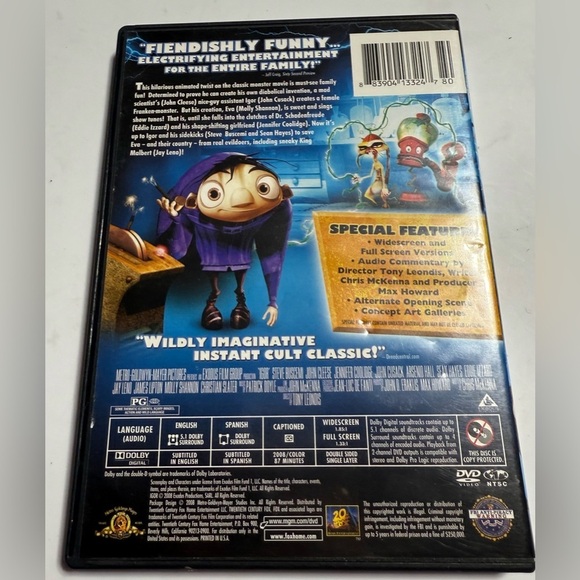 Igor Animated Film DVD 2008 - Picture 2 of 3